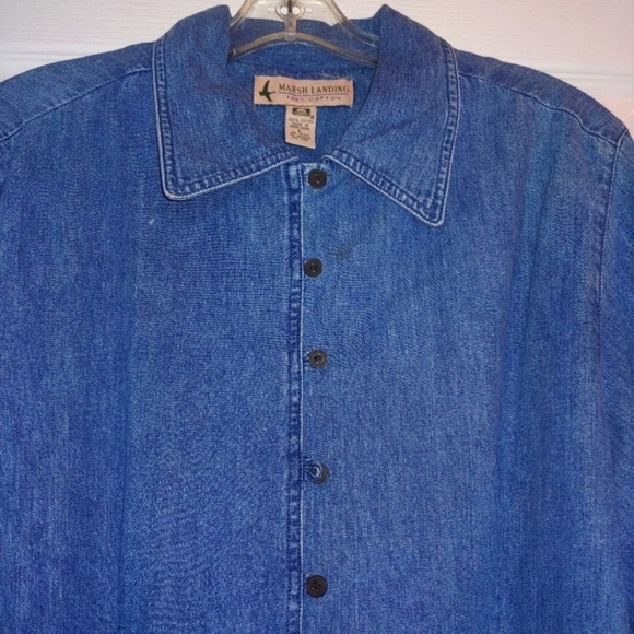 Marsh Landing NWT Loop Buttonhole Shirt-Jac Large - Picture 2 of 9